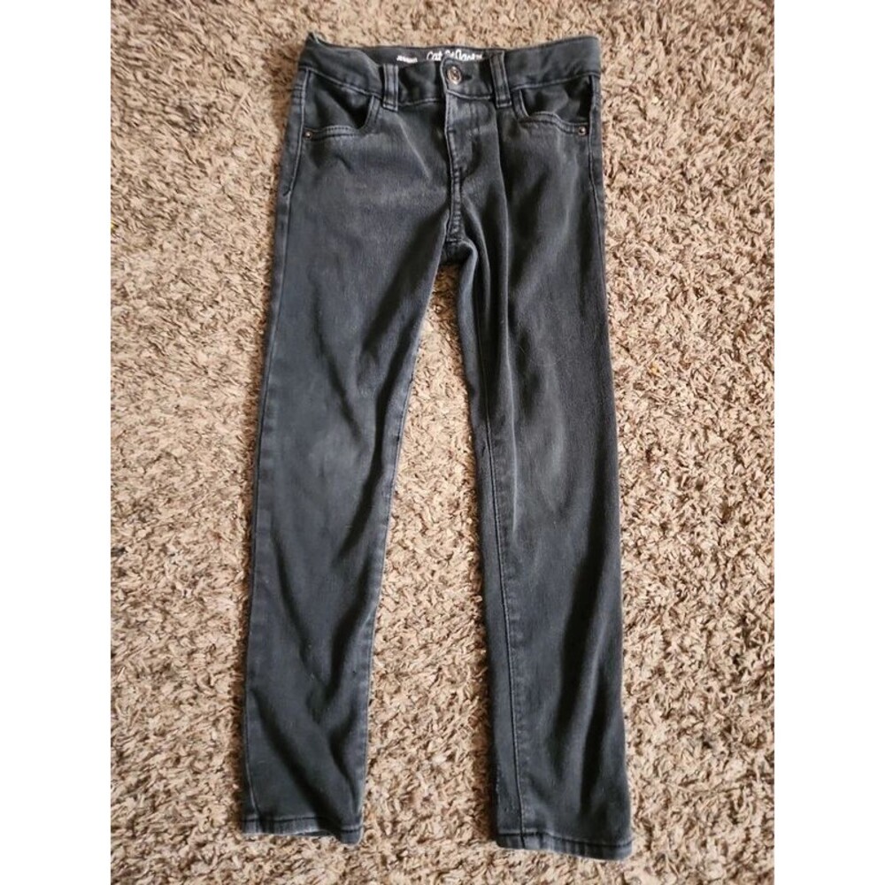 Cat & Jack Girls Black Ultimate Stretch Jeggings Pants Size 5t